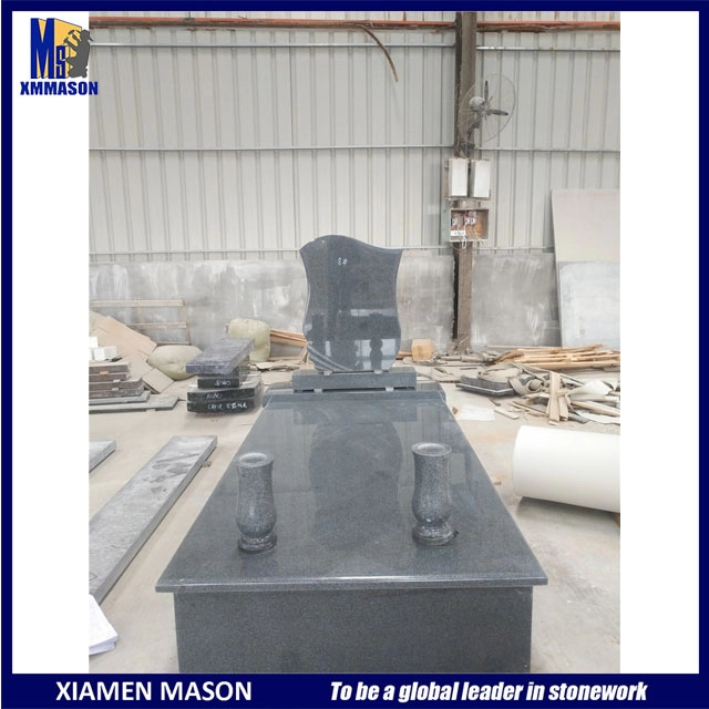 Chinese Natural Stone G654 Tombstone for Hungary Market