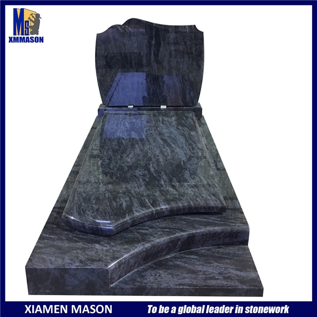 France Standard Tombstone Granite Mass Blue