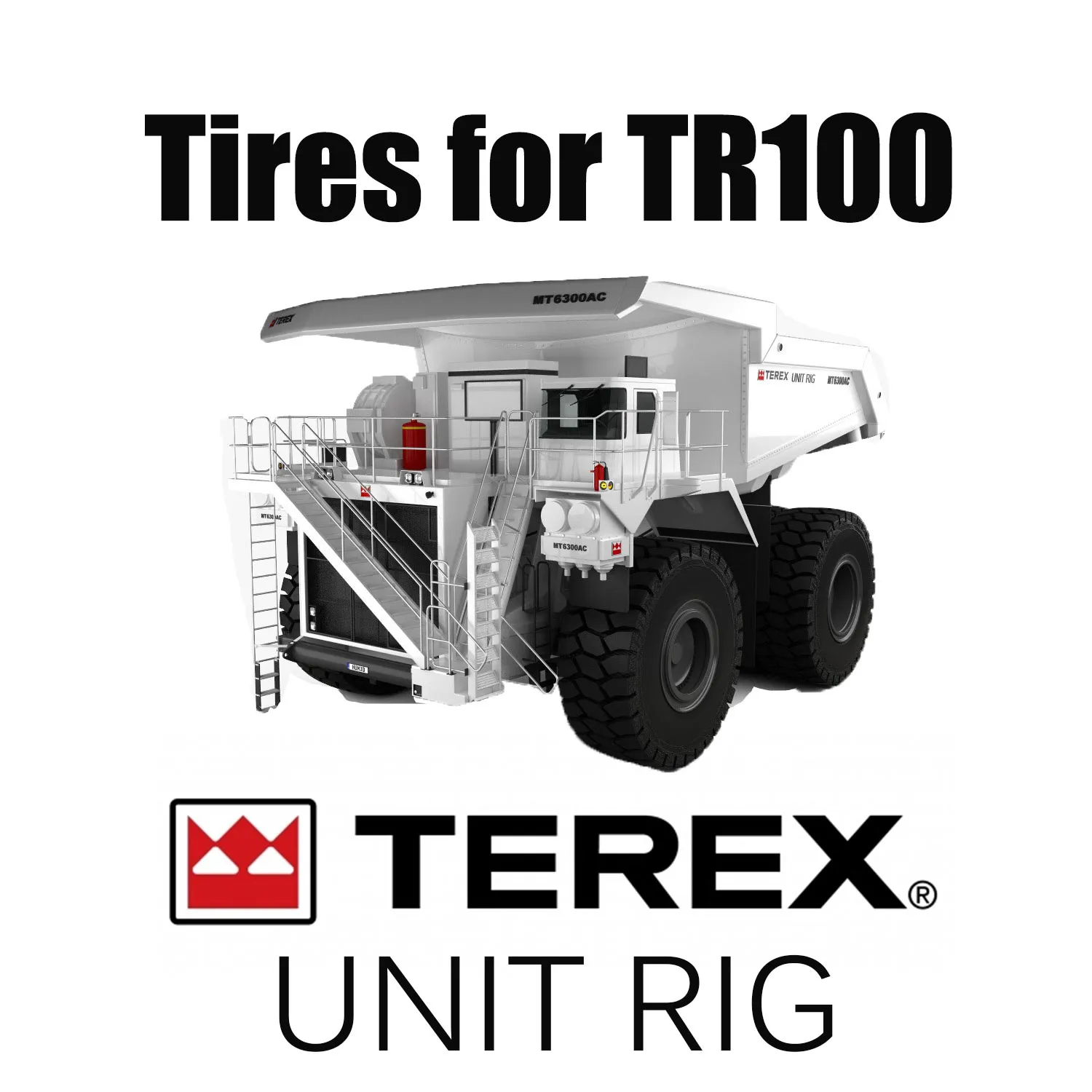 High Quality 27.00R49 Earthmover Tires Applied for Dump Trucks TEREX TR100