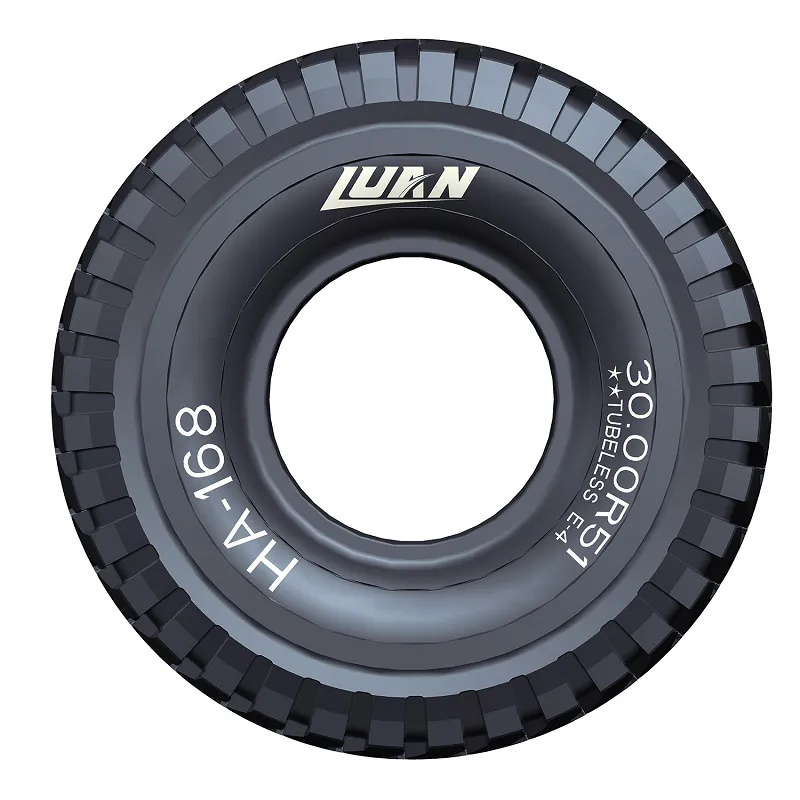 Cut-resistant HA168 Deep Tread Pattern LUAN 30.00R51 Earthmover OTR Tyres