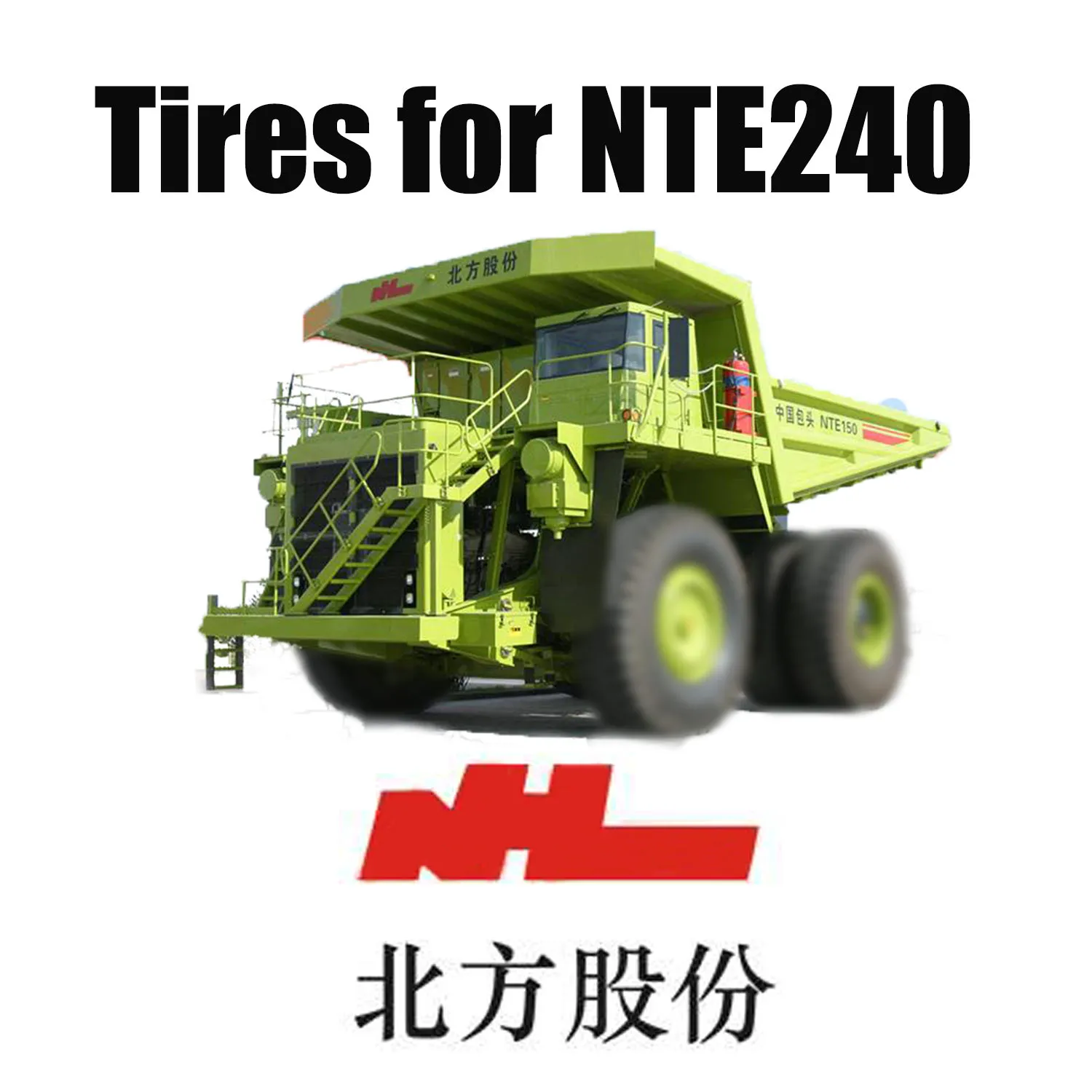 Heavy Haulage Equipment NTE 240 fitted with 46/90R57 Off-the-road OTR Tyres