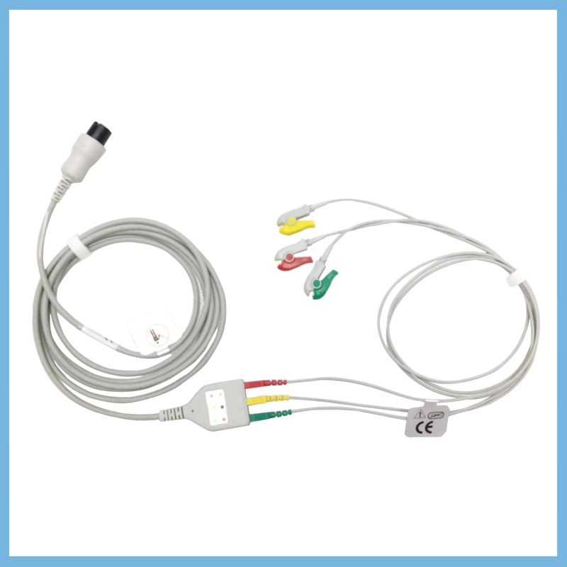 ECG cable for medical device ECP machine