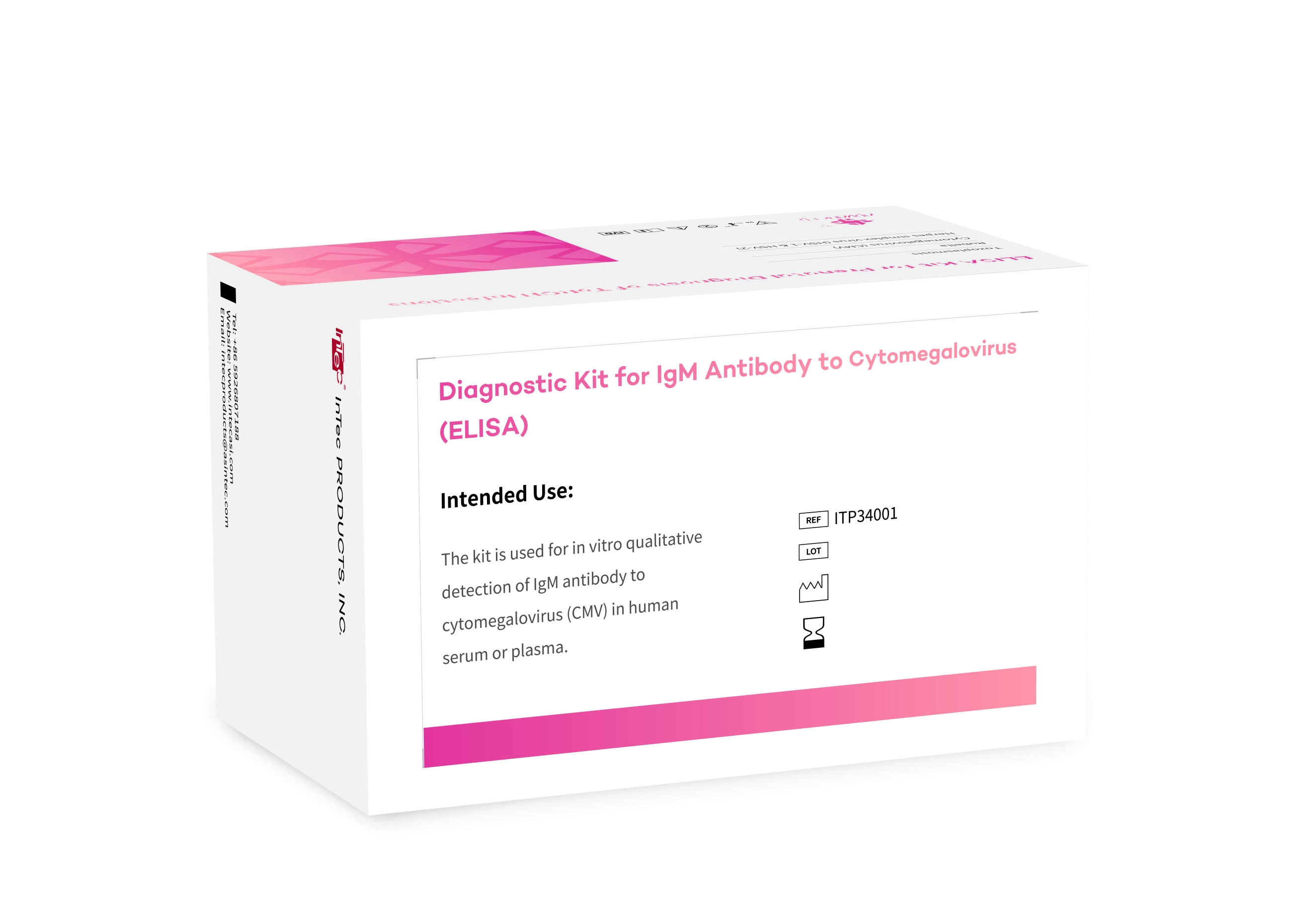 ELISA Diagnostic Kit for lgM Antibody to Cytomegalovirus