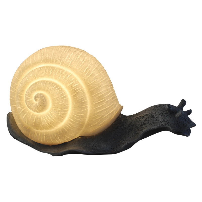 LED Snails Sandstone Craft Statue