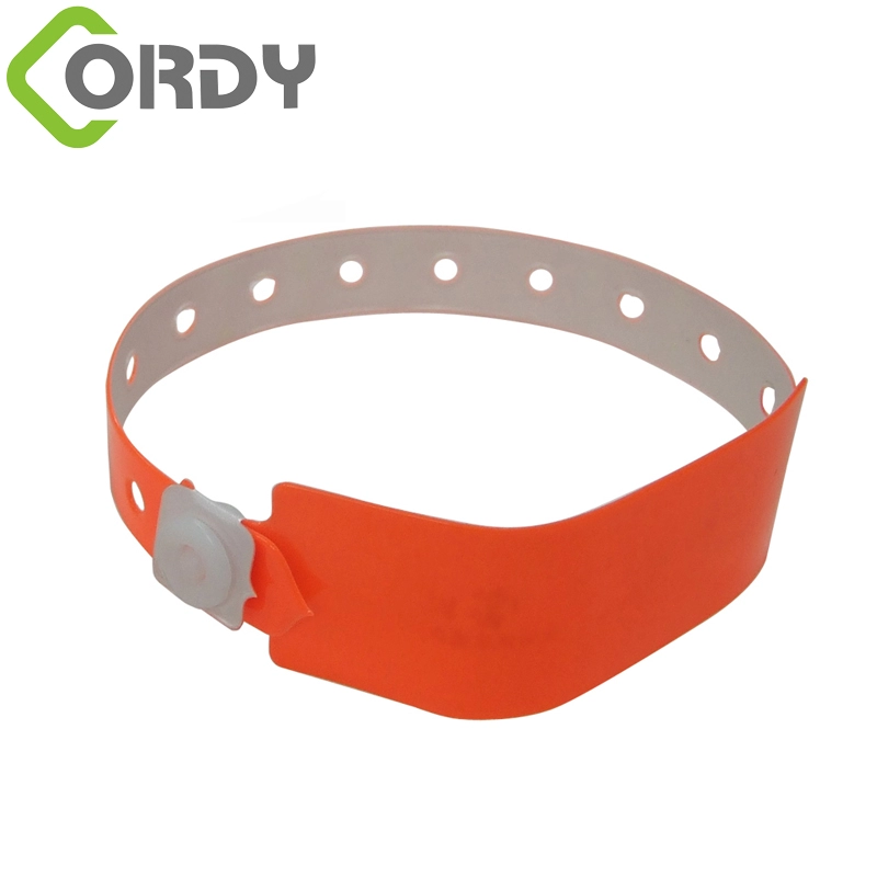 RFID disposable wristband tag for hospital one time use