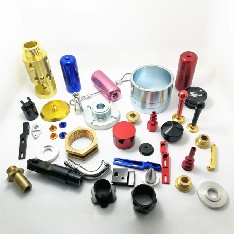 OEM Service for CNC Machining anodized colorful aluminum accessories