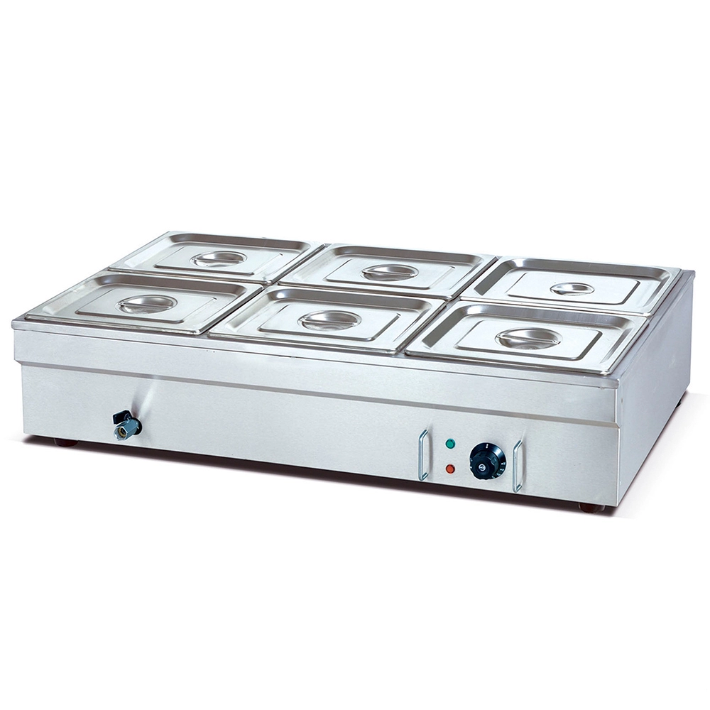 Restaurant kitchen equipment buffet equipment electric Bain Marie food warmer display for catering