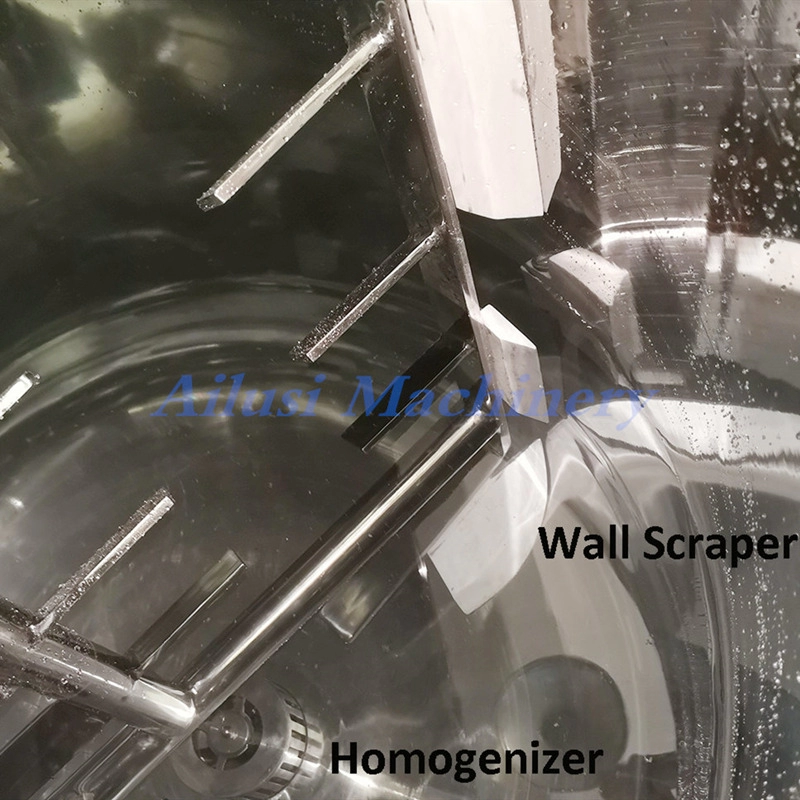 Manufacturing Plant High Shear Dishwashing Liquid Mixer Agitator