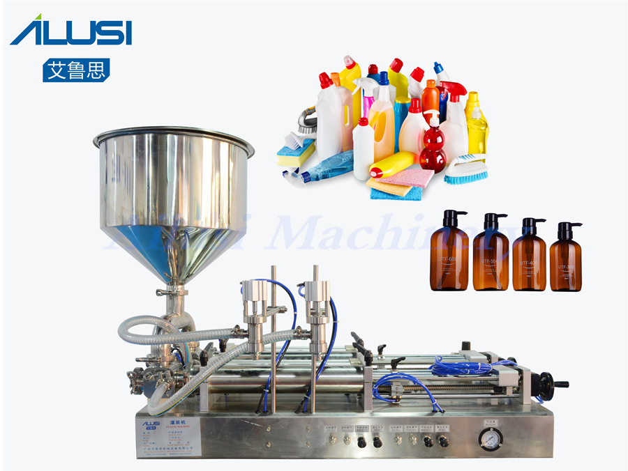 Two Nozzles Filling Machine