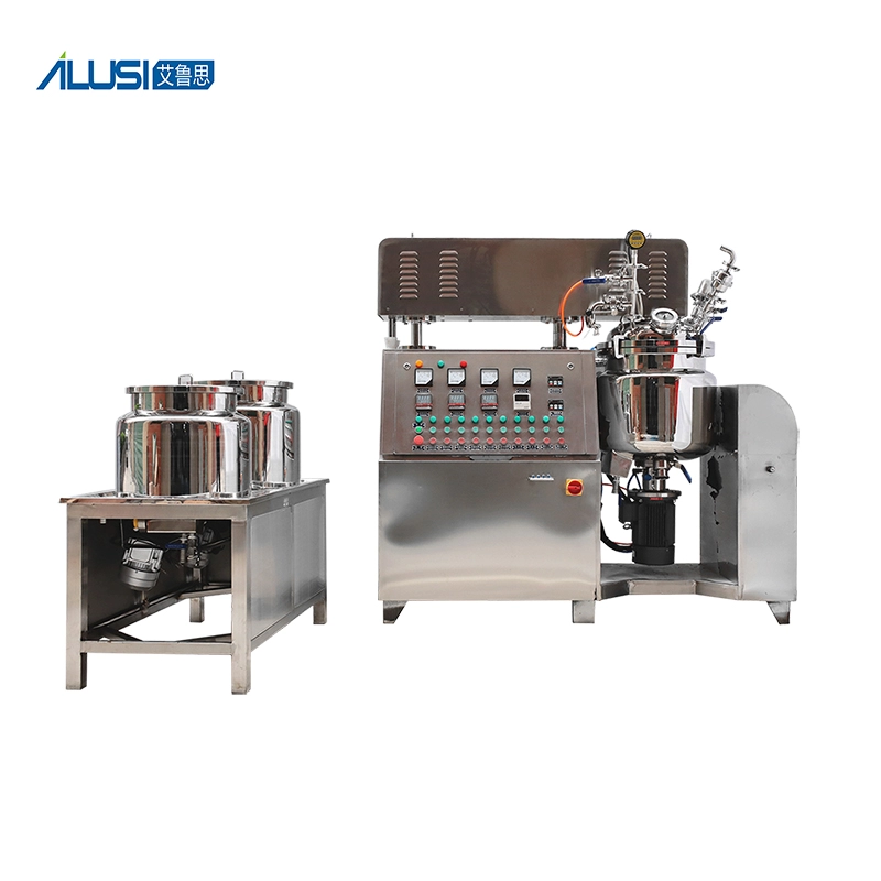 Vacuum Cream and Ointment Production Line Homogenizer Mixer Emulsifier