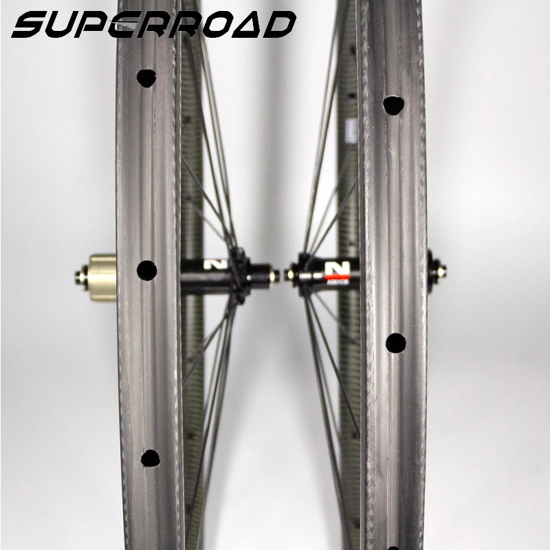 Tubular 25mm Road Bike Wheelset Kevlar Carbon Wheels