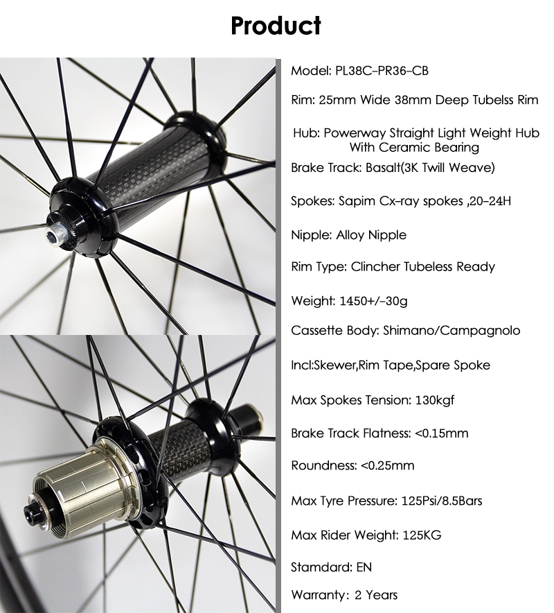Shimano Tubeless Road Wheels Light Bicycle Wheel sets