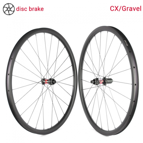 LightCarbon Cyclocross carbon wheel disc brake Gravel carbon wheel