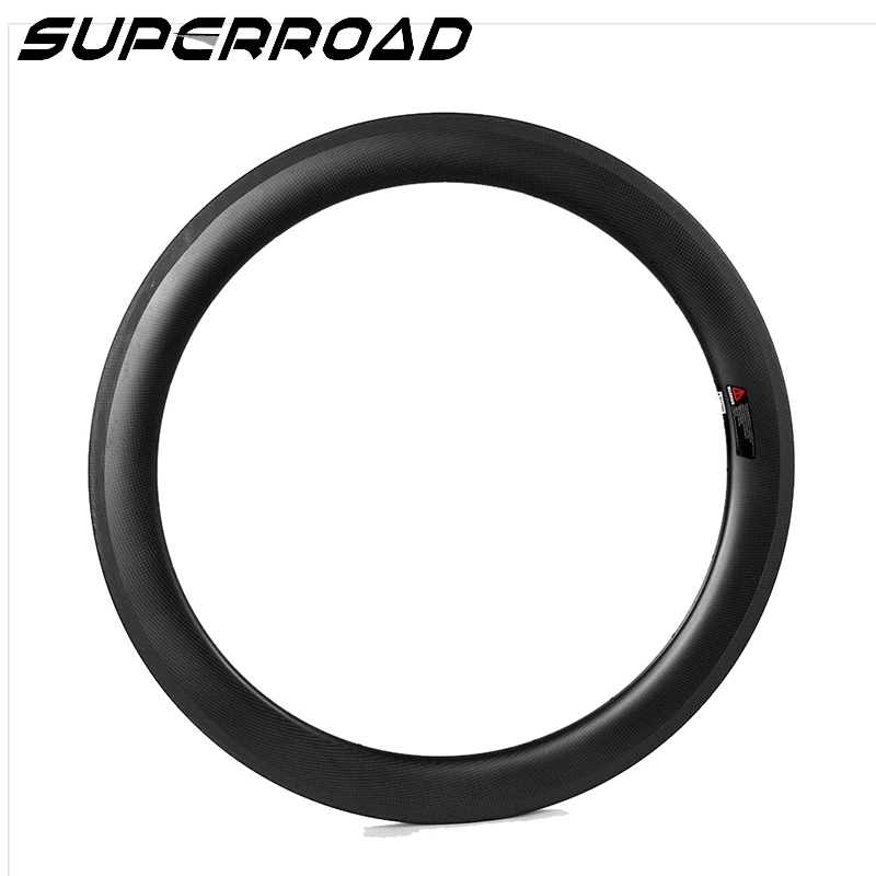 700C 2024H Bicycle Tubeless Carbon Clincher Rims