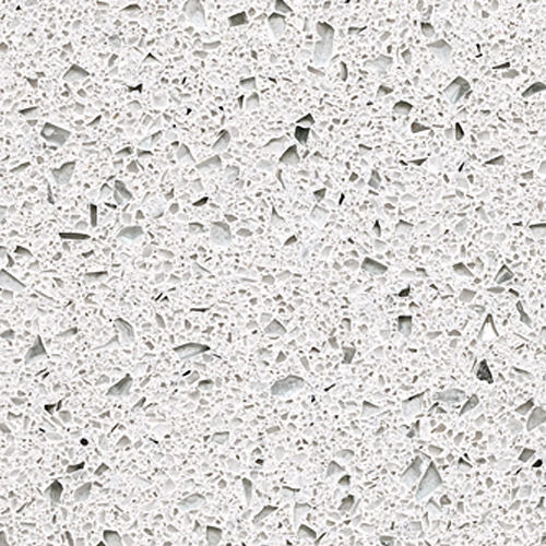 PX0027-Silver Crystal White Engineered Marble Stone Slab Supplier