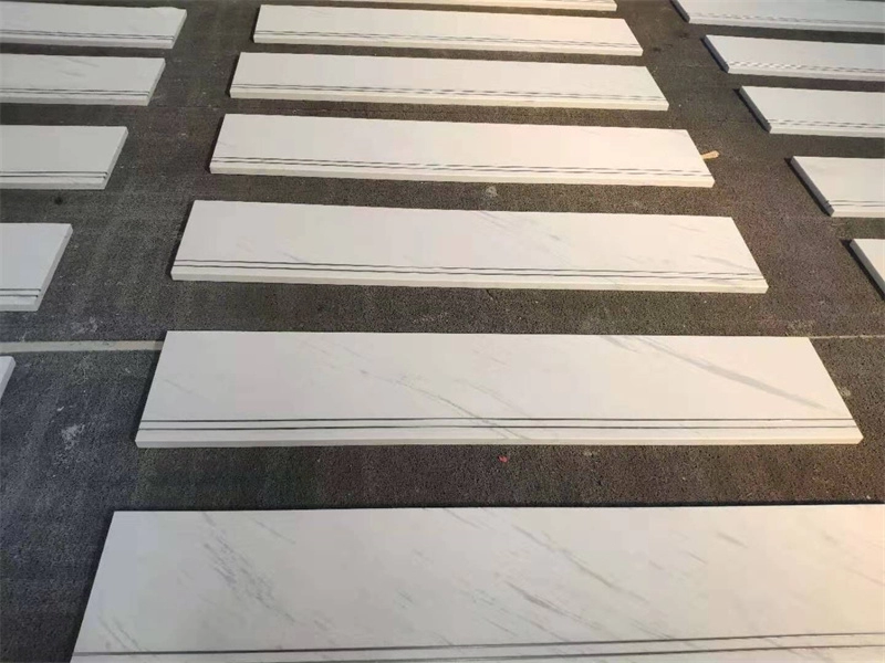 White Sivec Marble Tile Slab for Wall
