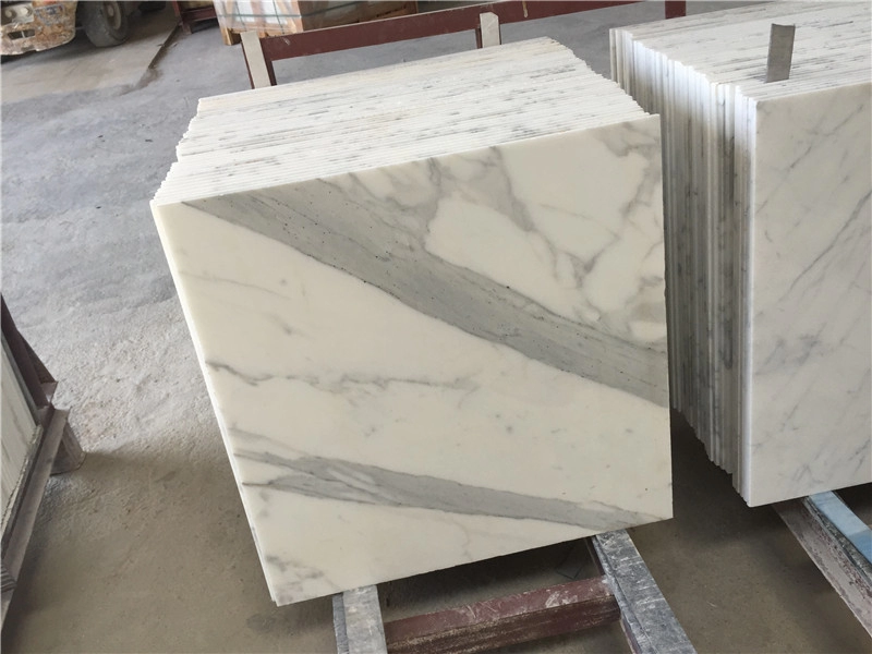 Natural Calacatta White Marble Tile