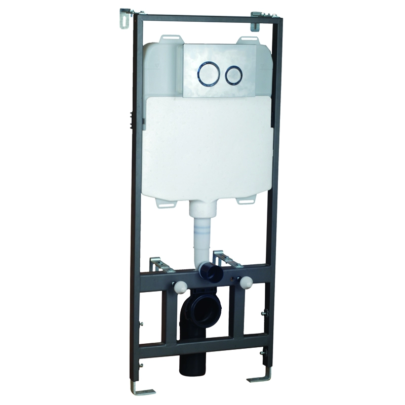 Mechanical slim concealed flushing cistern univeral Frame
