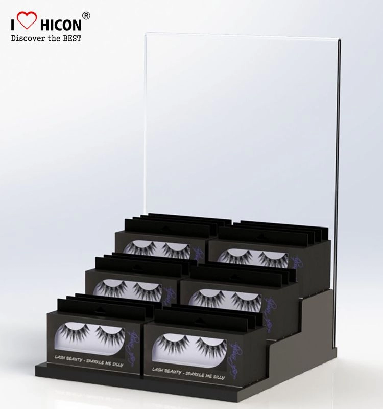 Get Notice Tabletop Acrylic Eyelash Extension Display Stand