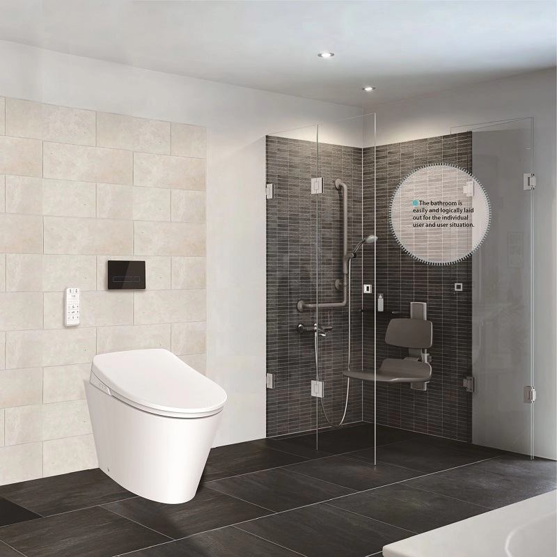 Advanced Electronic Bidet With in wall cistern