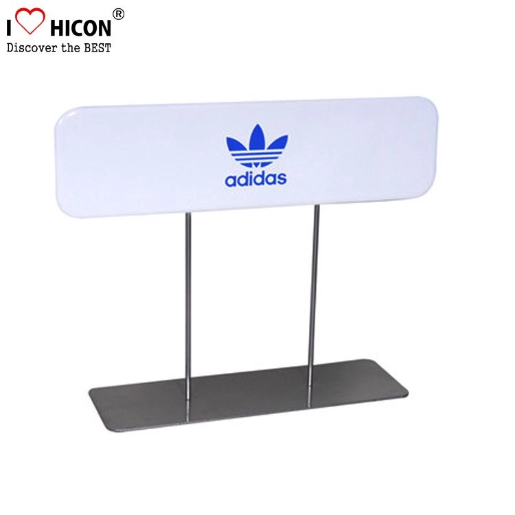 Colorful Customized Metal Display Brand Accessories For Retail Store