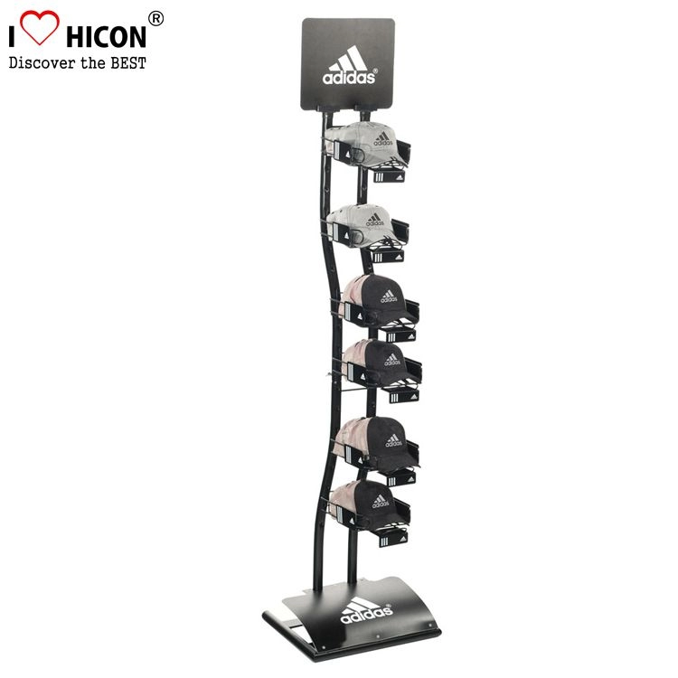 Catch Attention Double Sided 8-Layer Baseball Hat Display Racks Wholesale