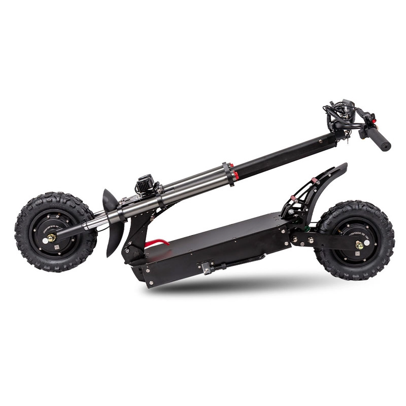 Adult Off Road Foldable Electric Scooter 60V 1200W*2 Brushless Dual Motor Escooter