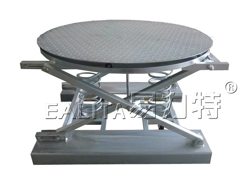 1.5 Tonne Mobile Pallet Positioner/ Galvanised Turntable Palift/ Loading Table M-EAPL1.5