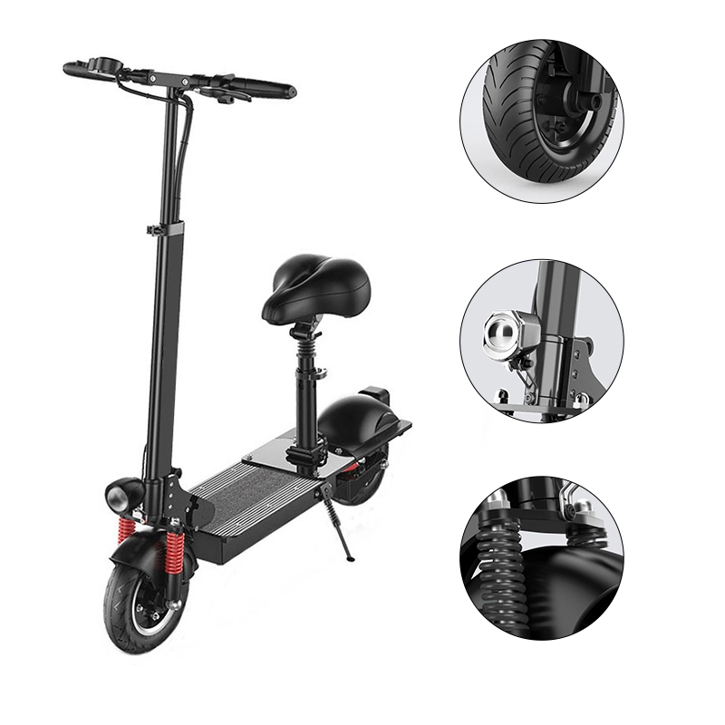 10" Solid Tires - 50 Miles Long-range & 35 Mph Folding Commuter Electric Scooter for Adults