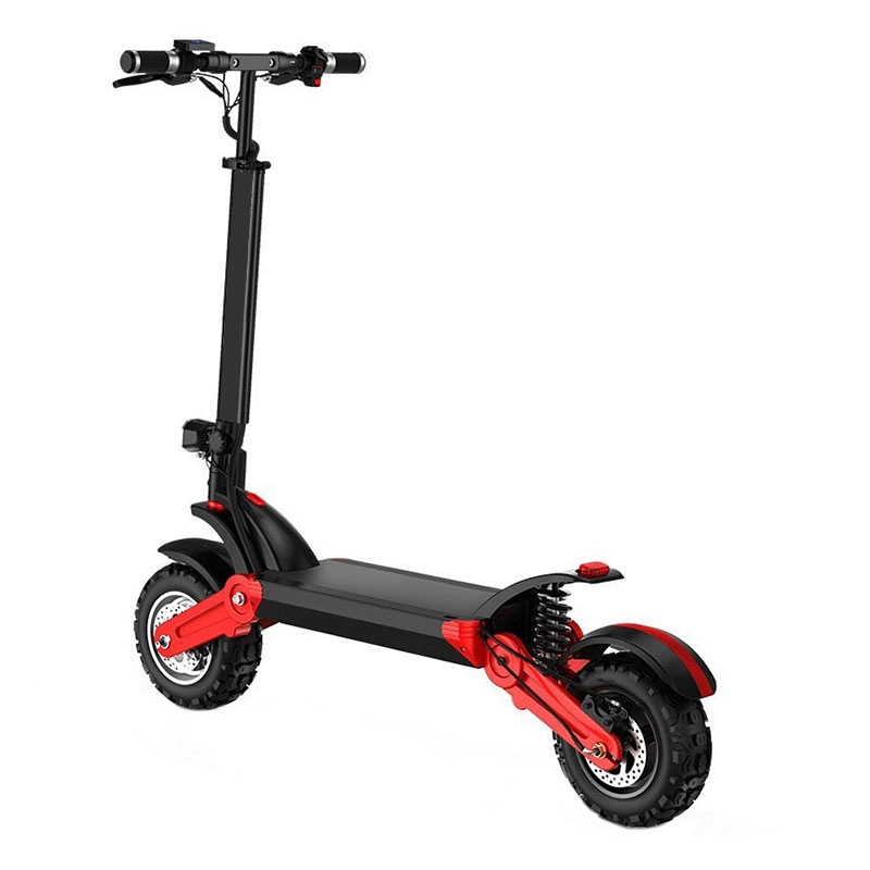 12" Solid Tires - Up to 50 Miles & 35 MPH Folding Commuting Scooter for Adults