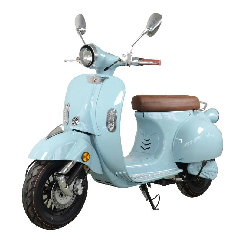 2021 Classic Vespa Electric Motorcycle Two Wheel Electric Scooter 2000W For Adult