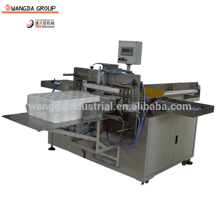 Factory price automatic toilet paper roll packaging machine