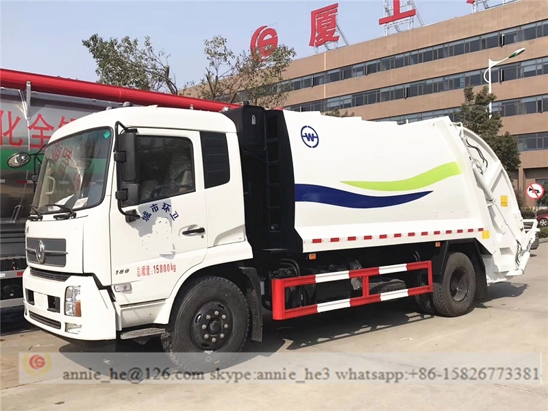 DongFeng Self-dumping Garbage Compactor Truck 14m³