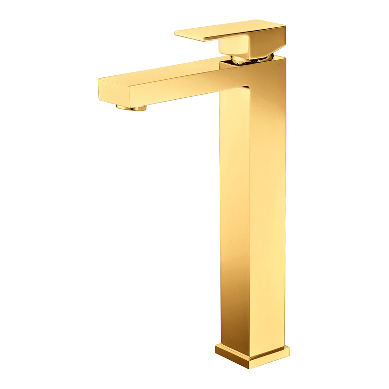 bathroom brass wash basin faucetbrushed_gold_brass-washbasin_taps_Waschtischarmatur_Wastafelkranen_NEUNAS_13322BG