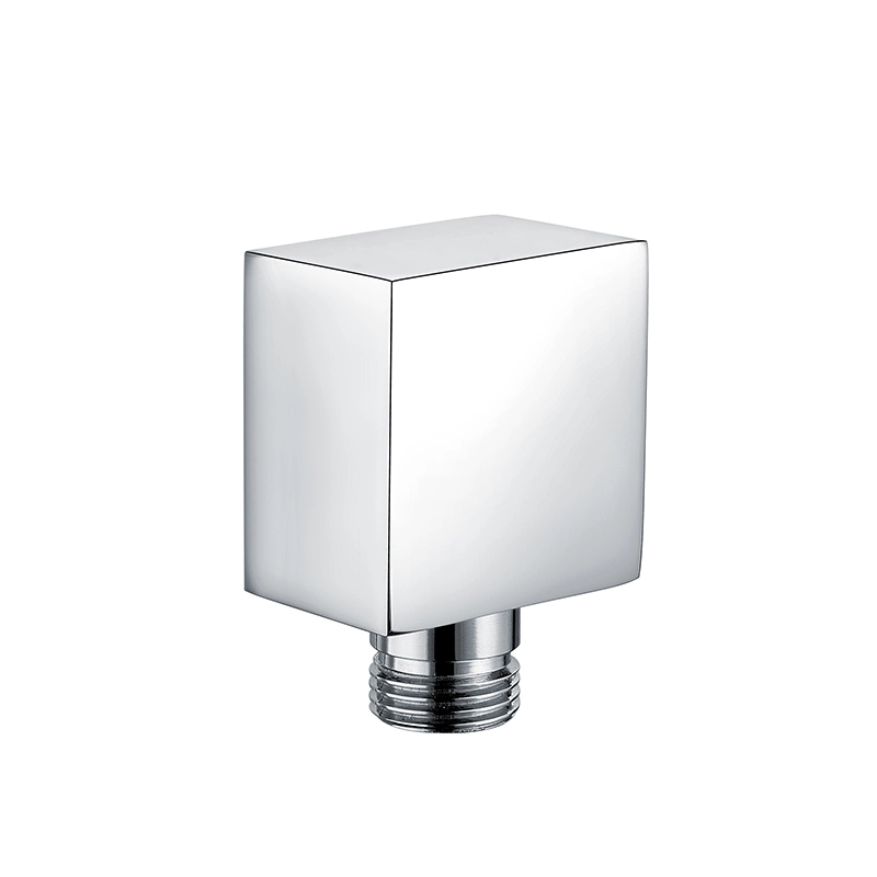 Brass square shower wall outlet