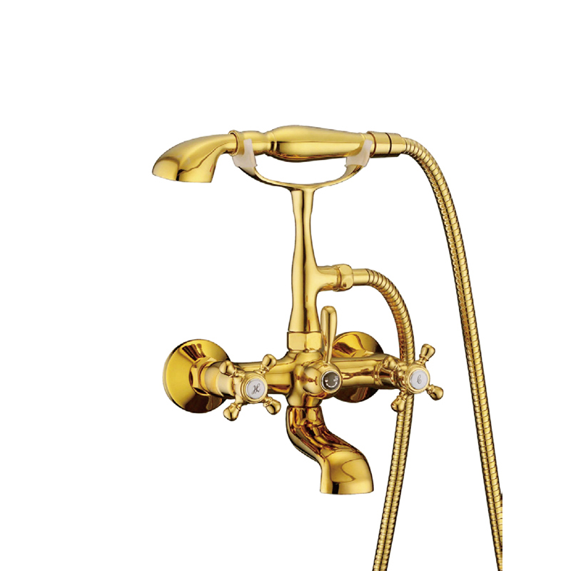 gold bathroom freestanding tapsclassical_gold__brass_bathtub_wall_mounted_freestanding_taps_standarmatur_Badkraan Vrijstaand_NEUNAS_16226G