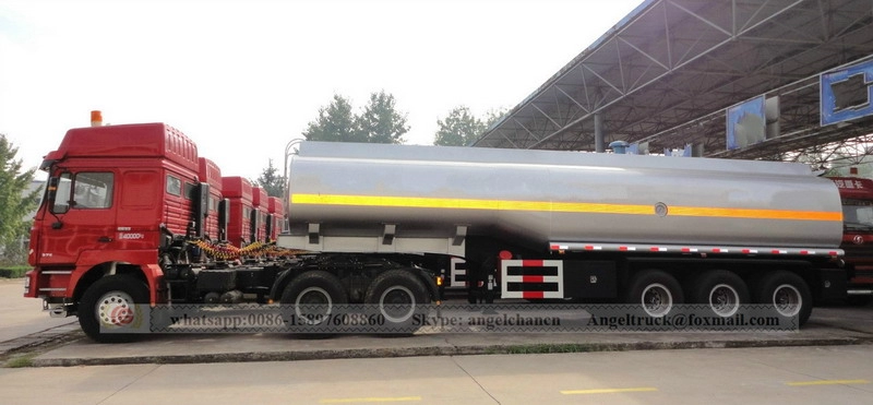 3 Axles Fuel Tank trailer 40000 Litres  oil semi trailer