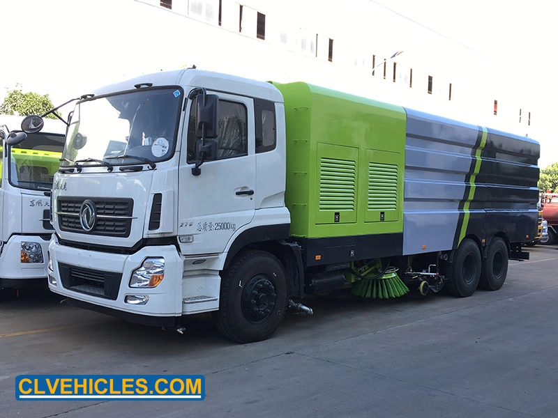 DongFeng KINLAND KL 12000 Liter Water Tank and 10000 Liter Dustbin Road Washing Vehicle