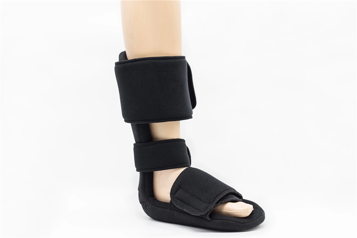 Orthotic 90 degree padded Night splints foot braces with rigid core shell for Plantar Fasciitis  Achilles Tendonitis