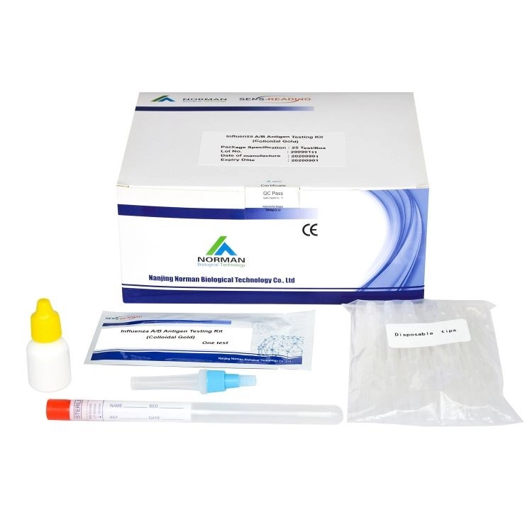 Influenza A/B Antigen Virus Testing Kit