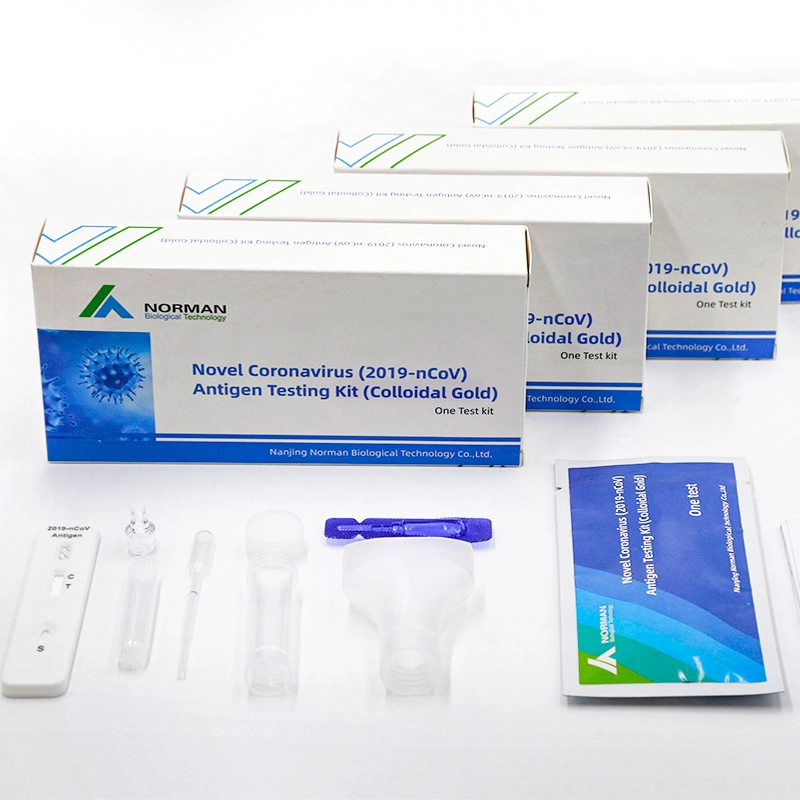 Novel Coronavirus (2019-nCoV) Antigen Testing Kit (Colloidal Gold)