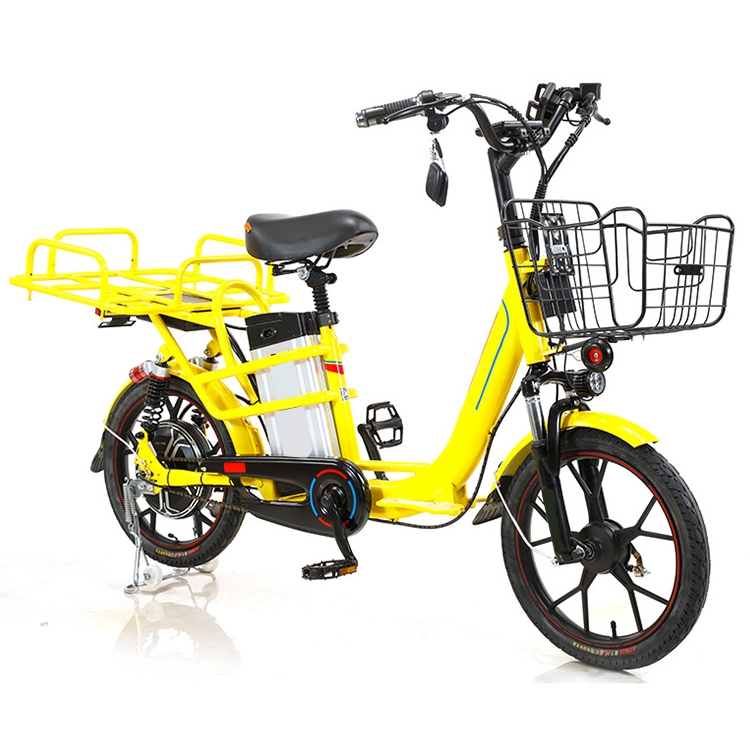 48v Lithium Battery Pizza Delivery Electric Bike With 400w Motor
