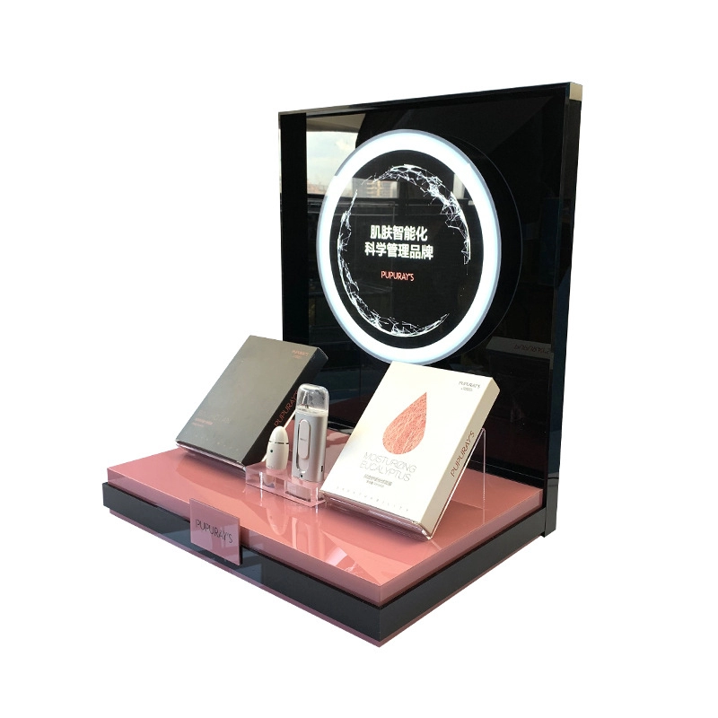 Skin Care equipment counter top acrylic display stand