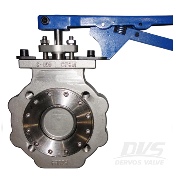 Double Offset High Performance Butterfly Valve CF8M 3 Inch