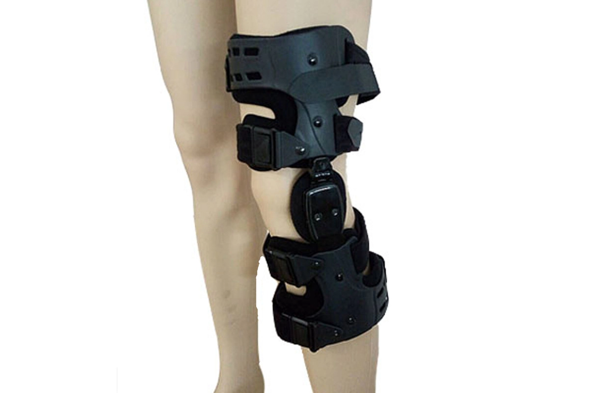 Unloading hinged OA knee immobilizers Osteoarthritis leg braces with FDA CE ISO 13485 standards
