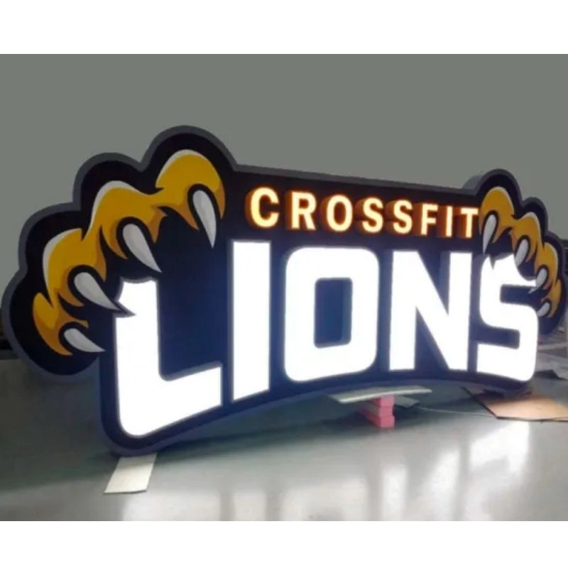 Customized Illuminated 3D Advertising Display Vintage Acrylic Channel Sign Letters​