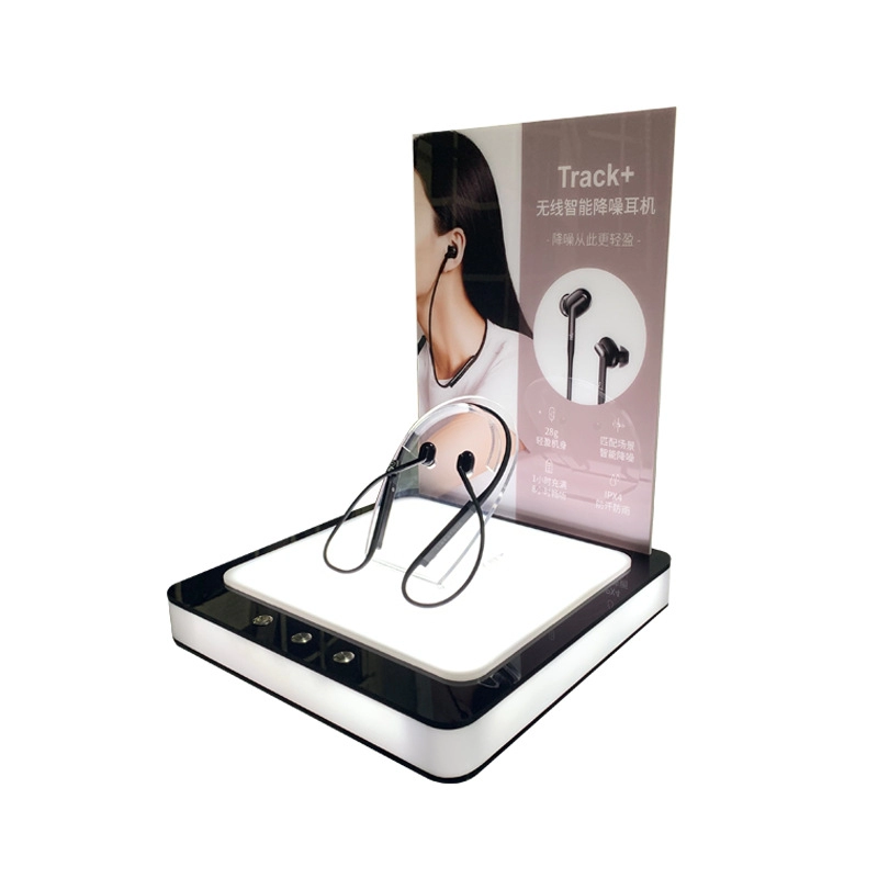 Wireless Sport Earbuds Counter Acrylic Display Stand