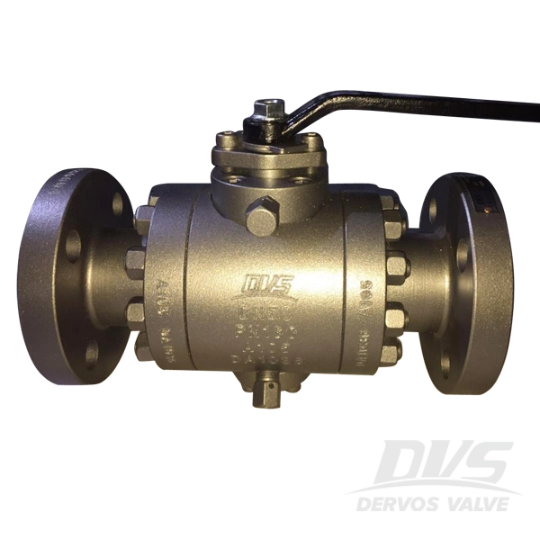 Forged Trunnion Mounted Ball Valve DN50 PN160 A105 Lever