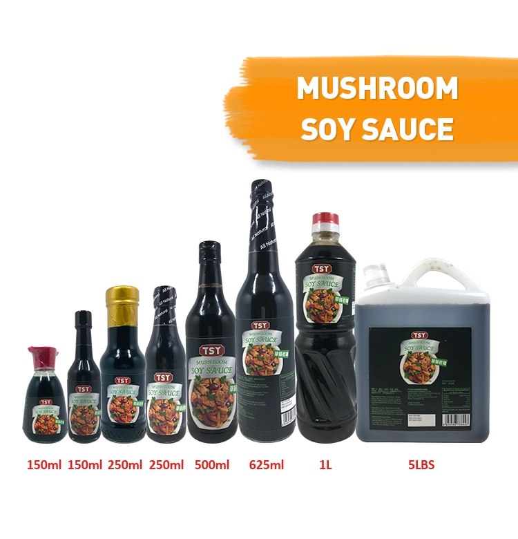 250ml healthy raw material mushroom soy sauce