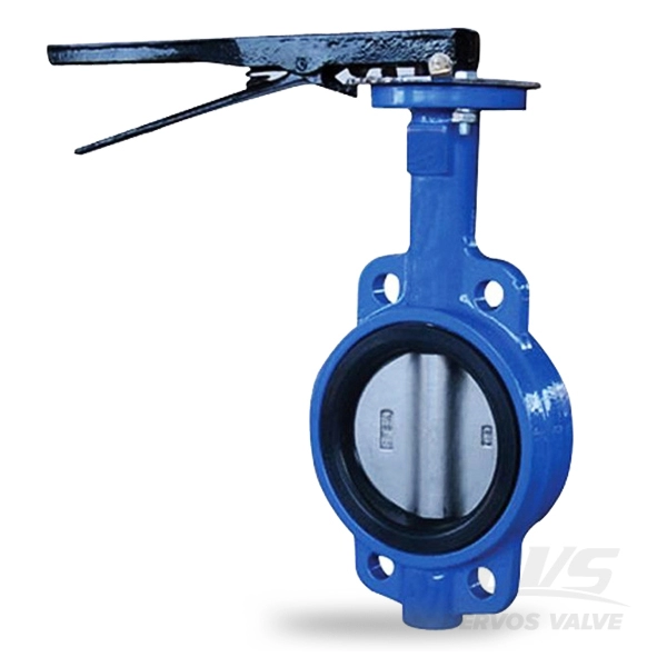 Cast Iron Wafer Type Concentric Butterfly Valve PN10 DN200
